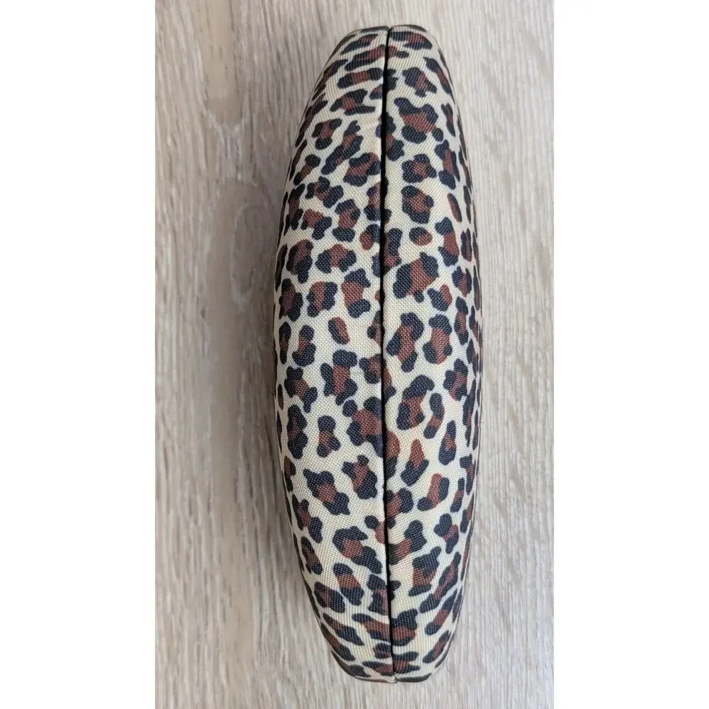 Corinne McCormick Sunglasses Hard Case Leopard Print + Bonus Leopard Wristlet